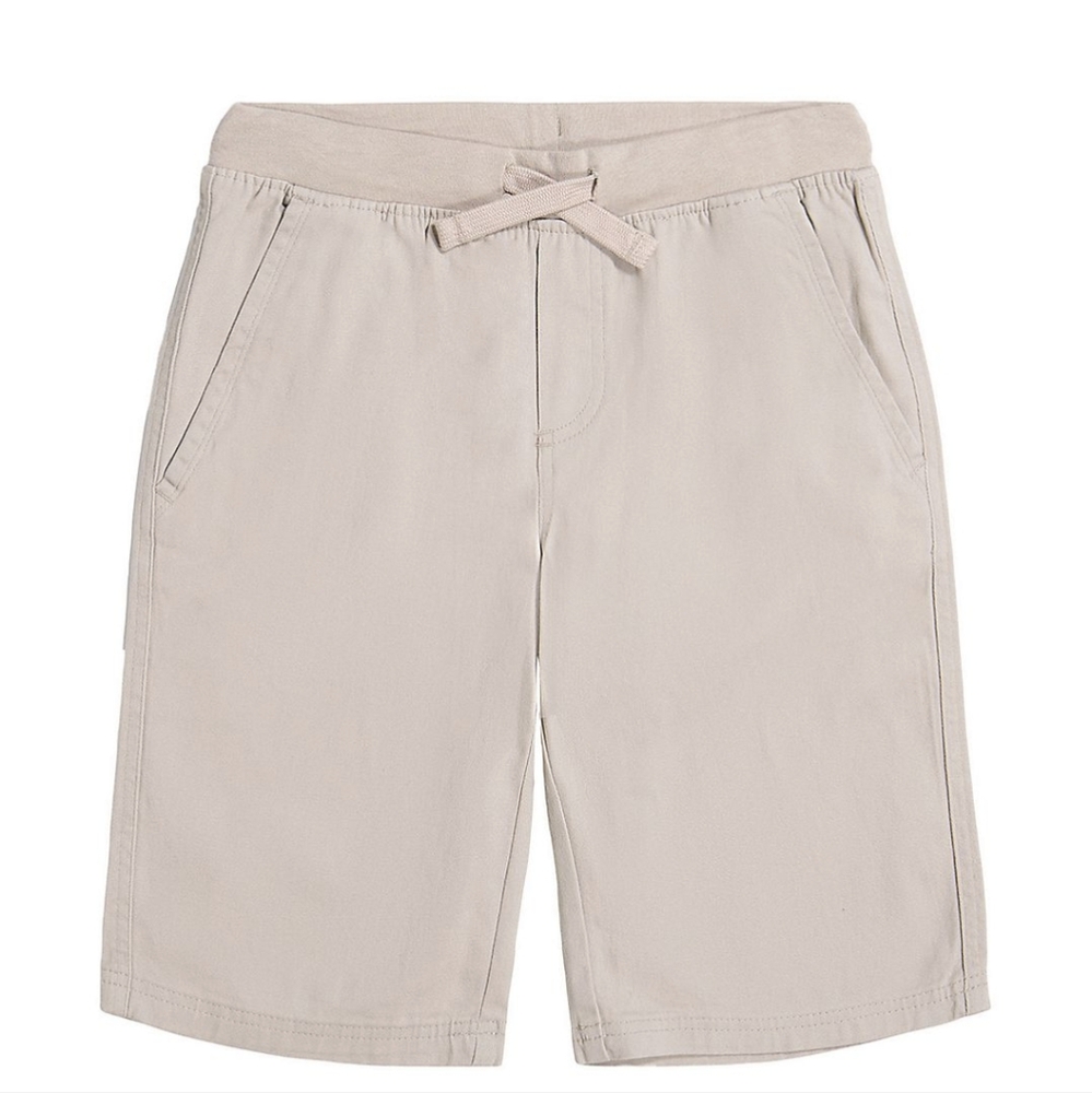 IZOD Twill Pull-On Khaki Shorts 18 NWT